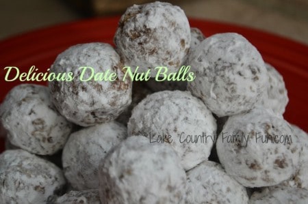date nut balls close