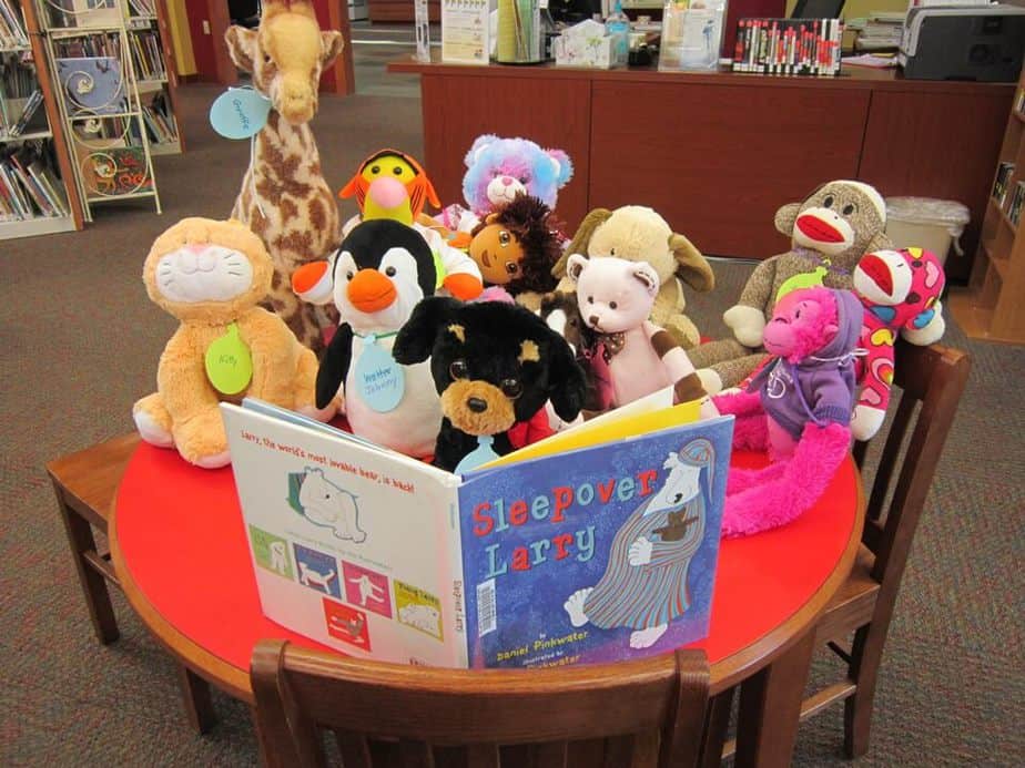 Stuffed Animal Sleepover Delafield Public Library Lake Country Family Fun