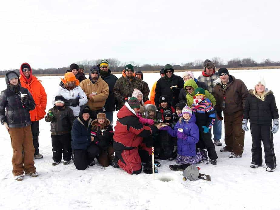 Take a Kid Ice Fishing Dousman Lake Country Family Fun Waukesha County