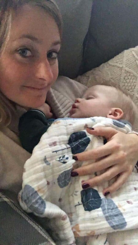 Martha Dane Snuggling Lake Country Family Fun Cold Flu Season baby mom