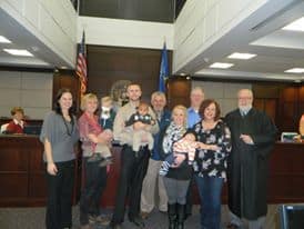 Adoption Finalization Court Date for Brooks - November 24, 2014