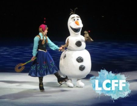 Disney on Ice Review Anna Olaf Lake Country Family Fun