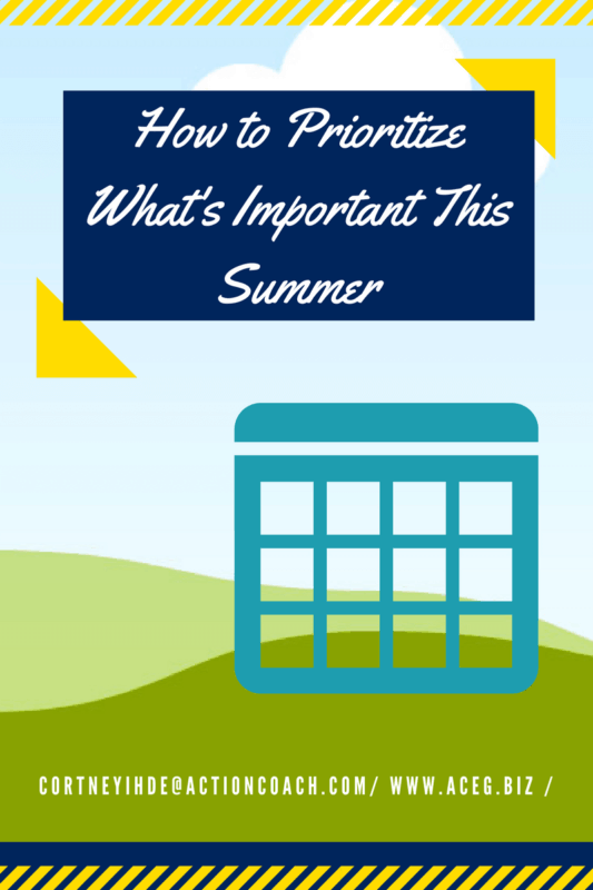 How to Prioritize What's Important This Summer Cortney Ihde Lake Country Family Fun