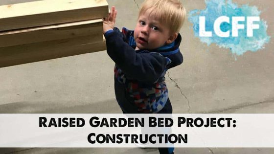 My Raised Garden Bed Project: Construction Lake Country Family Fun Staying Martha