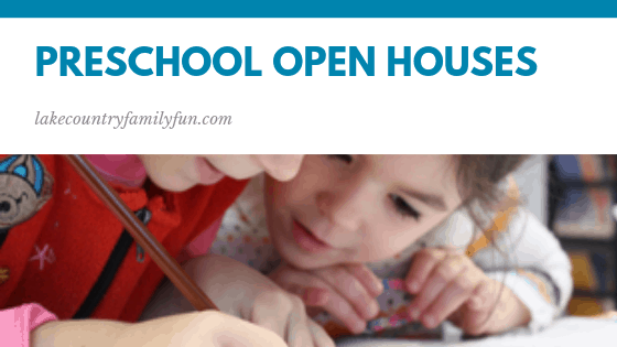 Preschool Open Houses in Lake Country