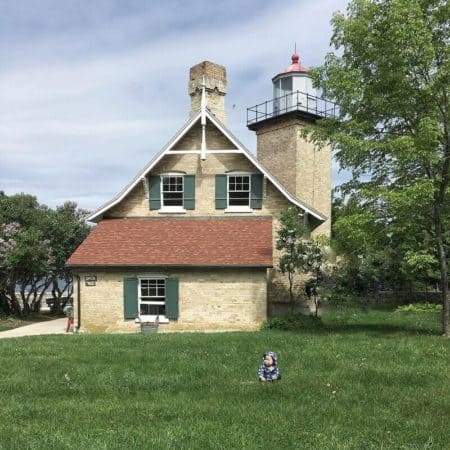 Image of Eagle Bluff Lighthouse within Peninsula State Park