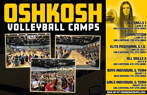 UW oshkosh Volleyball Summer Camp 2022