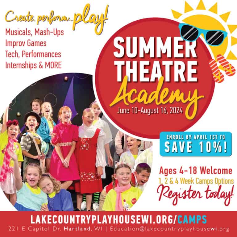 Lake country playhouse hartland summer camp 2024