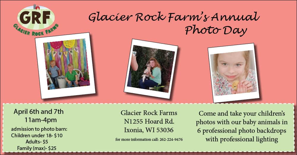 Spring Photo Day at Glacier Rock Farms