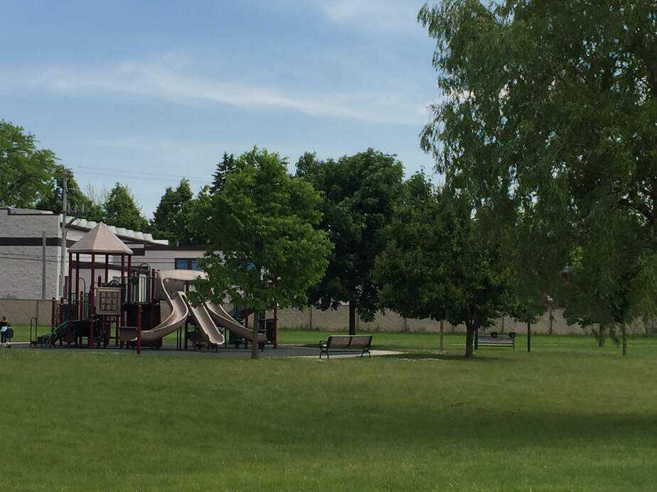 Menomonee Falls Public Library Waukesha County playground