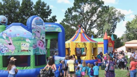 Hartland Kids Day 2019 Bounce Houses