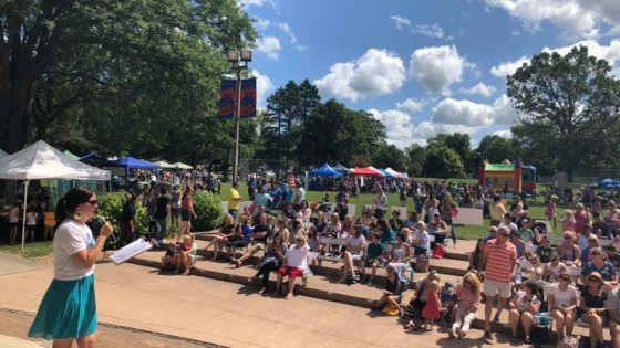 Hartland Kids Day 2019 Stephanie on Stage