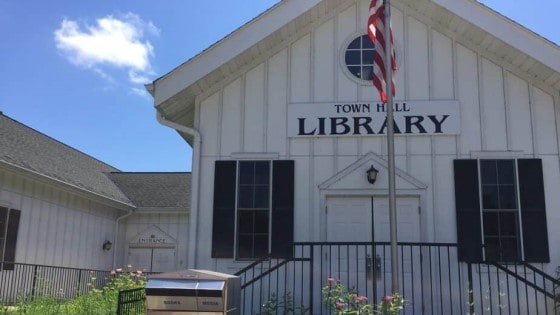 Summer Community Fair North Lake Town Hall Library Entrance