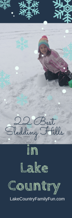 Sledding Hills In Lake Country and Waukesha County