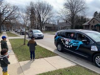 Birthday Day Car Parade Safer at Home