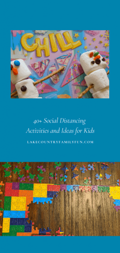 40+ Social Distancing Ideas and Activities for kids