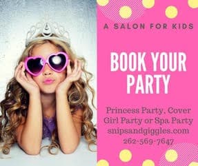 Snips & Giggles BIrthday Party