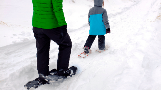 Snowshoe Guide Winter Lake Country