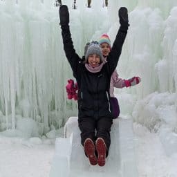 Ice Castles 2020 Erin Slide Winter