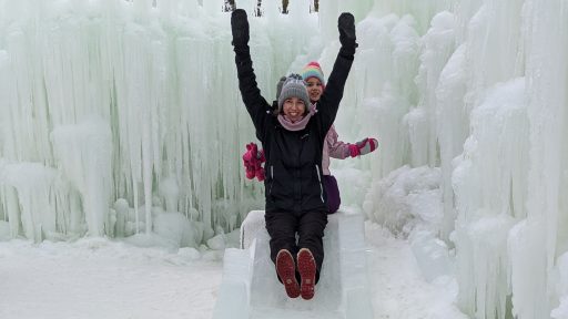 Ice Castles 2020 Erin Slide Winter