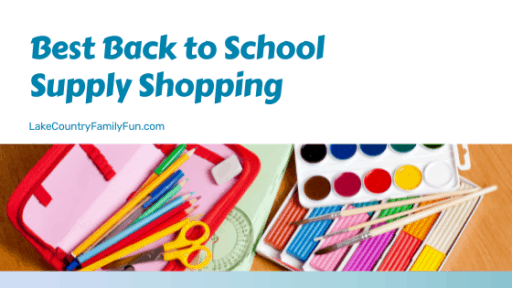Best Back to School Supply Shopping