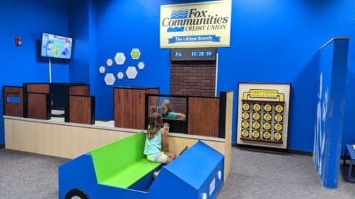 Downtown Appleton Children's Museum bank