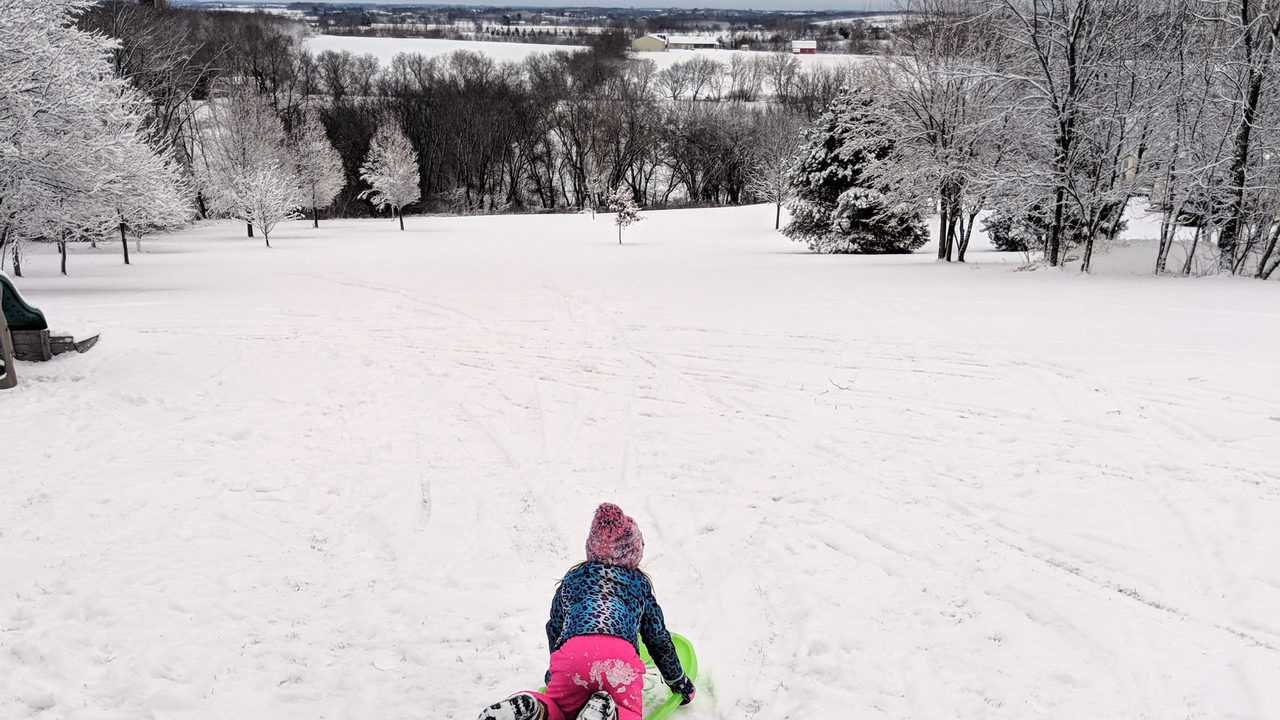 Sledding Waukesha County Sussex