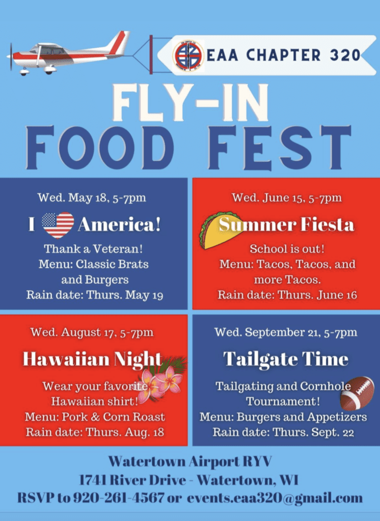 Fly-in Food Fest Watertown