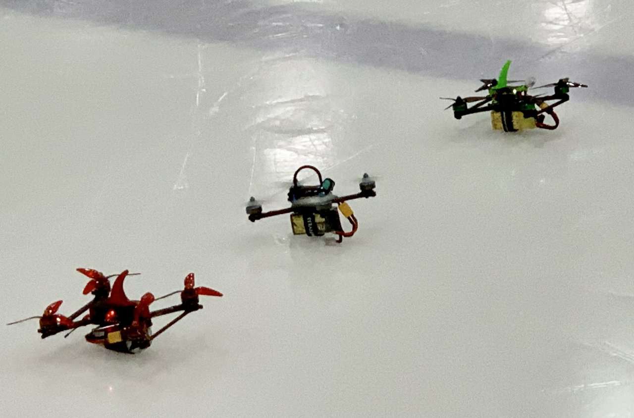 Ice Storm Drone Racing