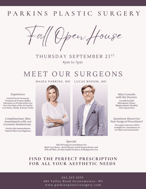 Parkins Plastic Surgery Fall Open House