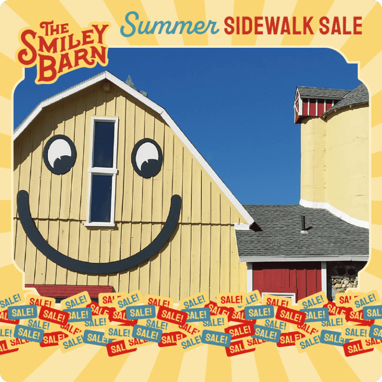 Summer Sidewalk Sale at The Smiley Barn