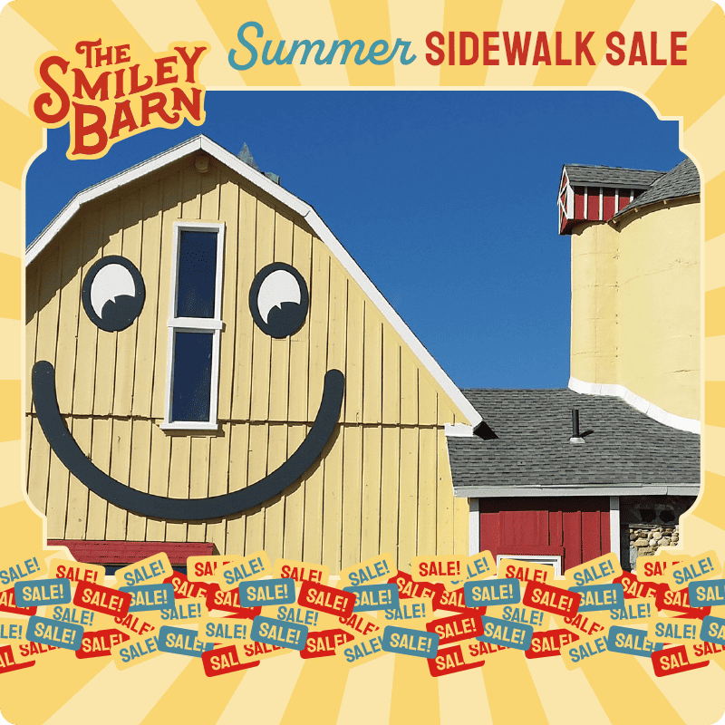 Summer Sidewalk Sale at The Smiley Barn