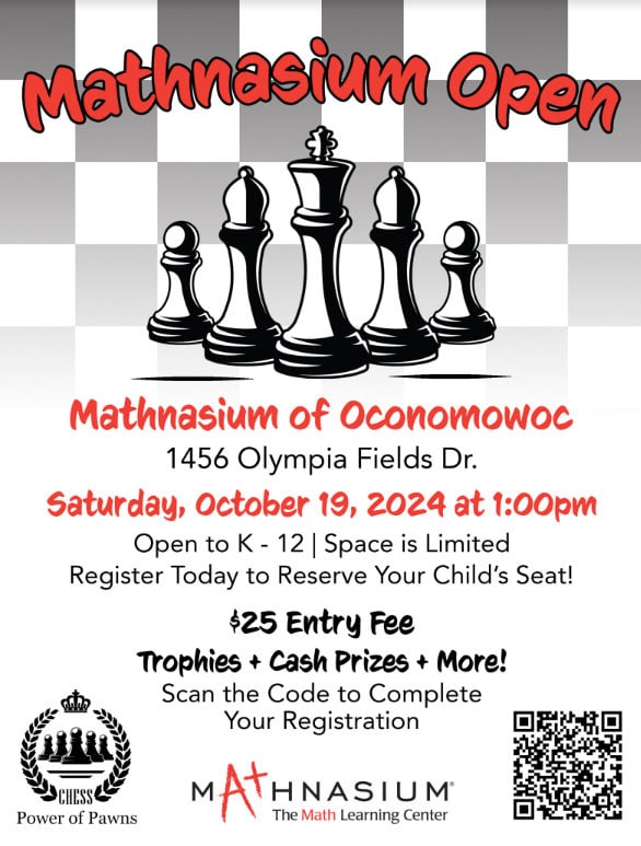 Mathnasium of Oconomowoc Open Chess Tournament