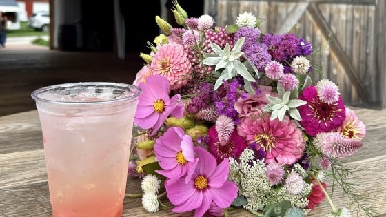 Petals and Pours Mapleton Barn