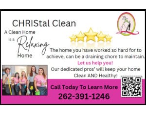 CHRIStal Clean home ad 2025