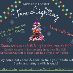 North Lake Tree Lighting 2024