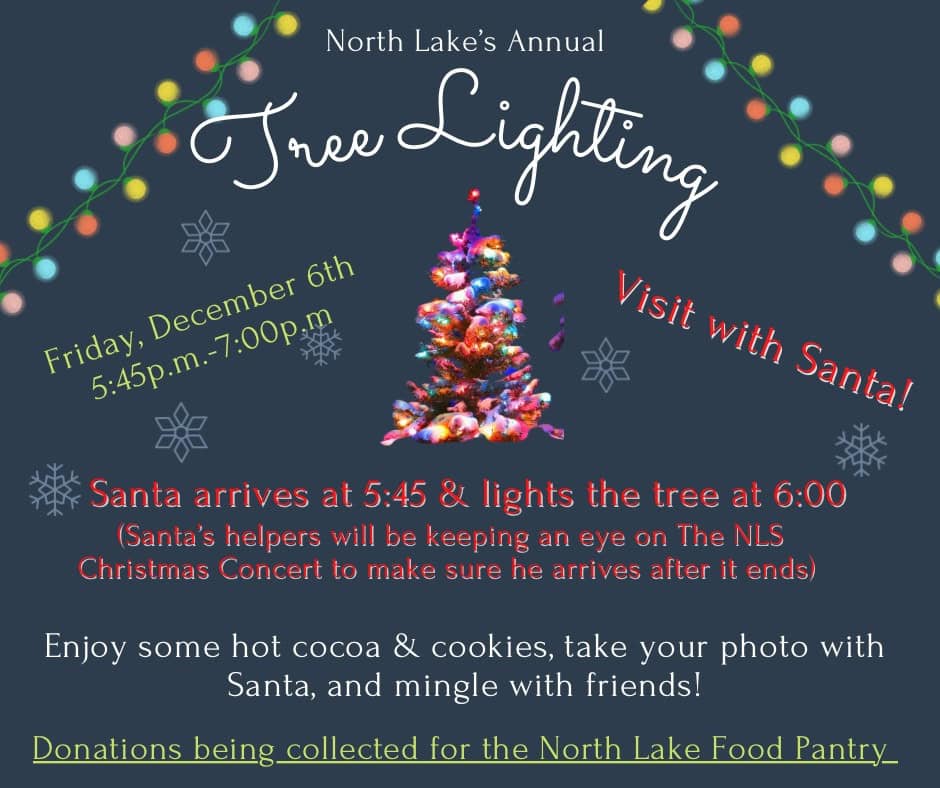 North Lake Tree Lighting 2024