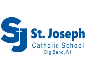St Joes Catholic School Logo with Big Bend 1172x977